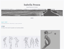 Tablet Screenshot of isabellapessoa.com